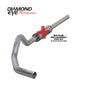Diamond Eye KIT 4in Catback MFLR RPLCMENT PIPE Single AL: 2004.5-2007.5 DODGE CUMMINS 600