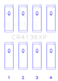 King Engine Bearings Nissan SR20DE/DET RWD (2.0L) Performance Rod Bearing Set - Size +0.25mm