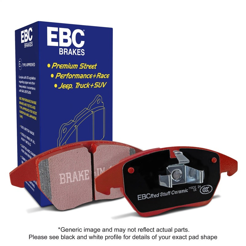 EBC 80-83 Chrysler Cordoba 3.7 Redstuff Front Brake Pads