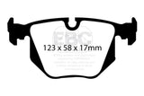 EBC 01-07 BMW M3 3.2 (E46) Ultimax2 Rear Brake Pads