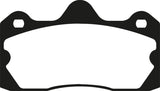 EBC 10+ Lotus Evora 3.5 Redstuff Rear Brake Pads