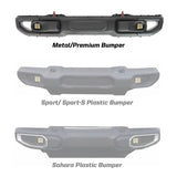 Baja Designs 2018 Wrangler JL Rubicon Squadron R Pro Fog Pocket Kit