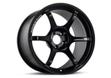 Advan RG-4 18x9 +35 5x114.3 Semi Gloss Black Wheel