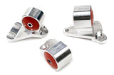 Innovative 92-95 Civic H-Series Silver Aluminum Mounts 75A Bushings